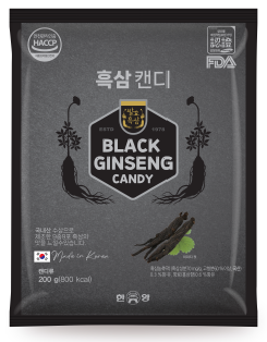 Конфеты «Черный женьшень»/ «Black ginseng candy».  Масса: 200 г